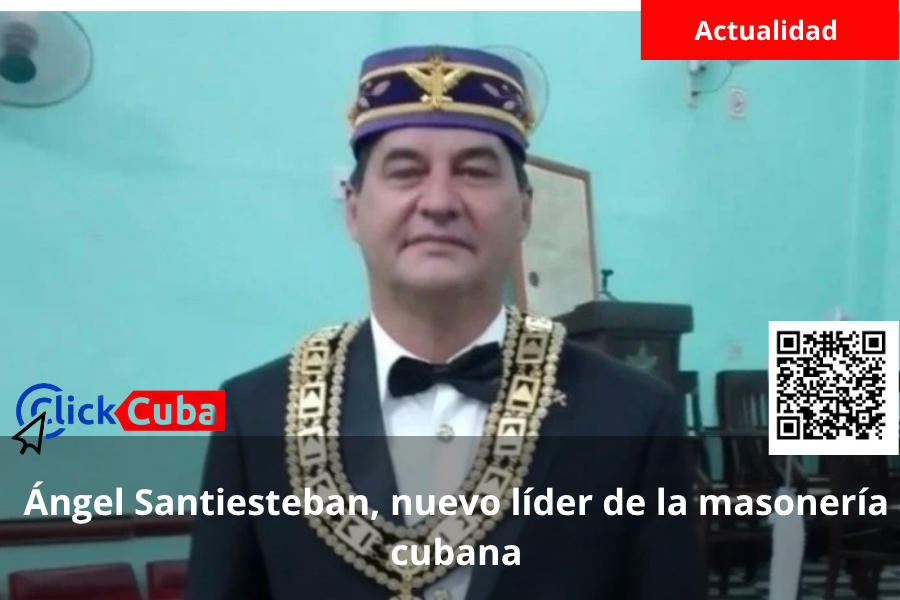 Ángel Santiesteban, elegido soberano gran comendador de la masonería cubana
