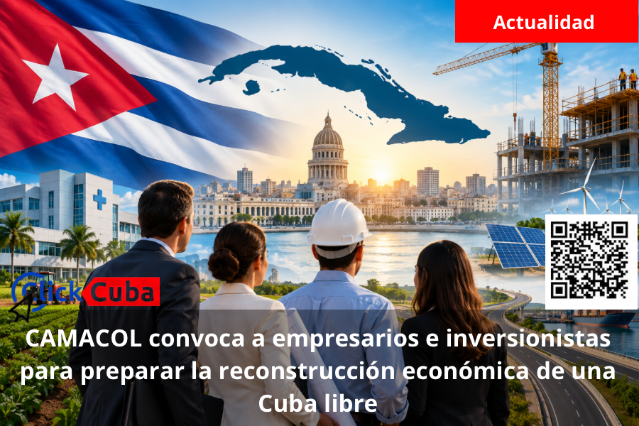 CAMACOL convoca a empresarios e inversionistas para preparar la reconstrucción económica de una Cuba libre