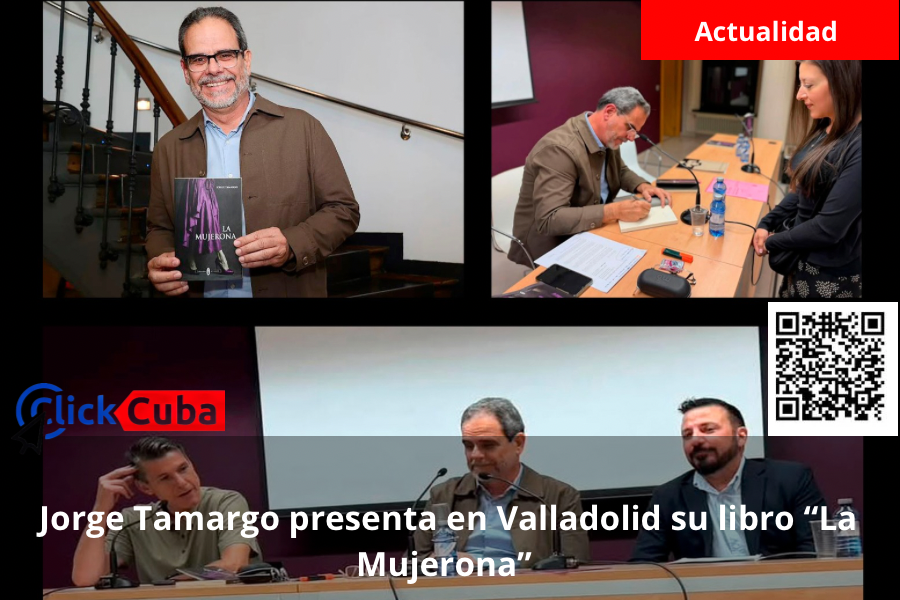 Jorge Tamargo presenta en Valladolid su libro “La Mujerona”