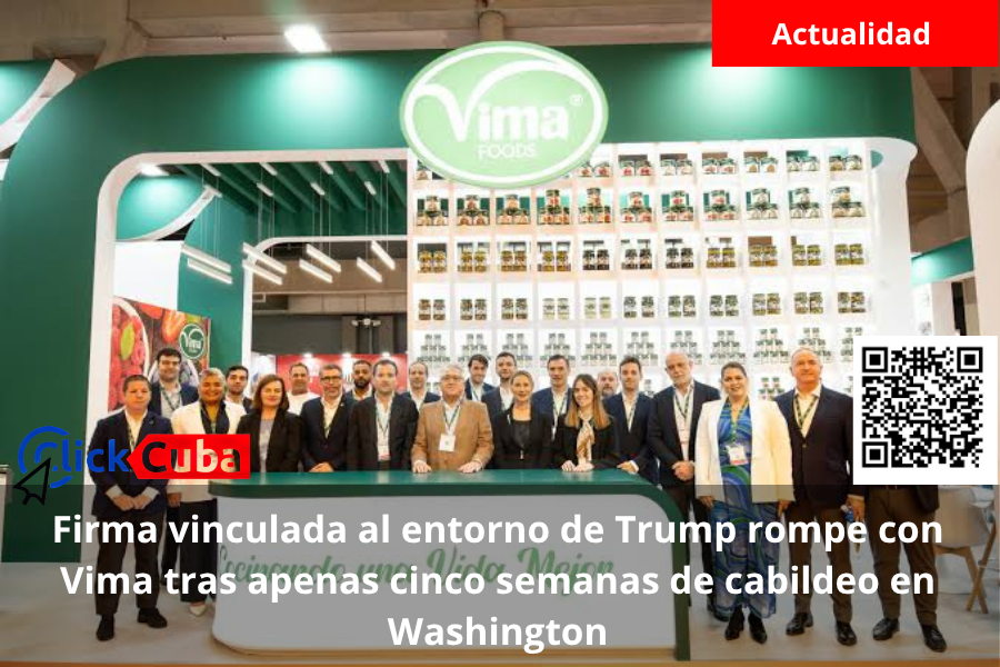 Firma vinculada al entorno de Trump rompe con Vima tras apenas cinco semanas de cabildeo en Washington