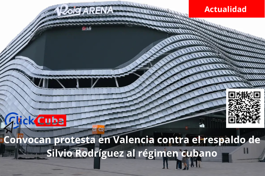 Convocan protesta en Valencia contra el respaldo de Silvio Rodríguez al régimen cubano