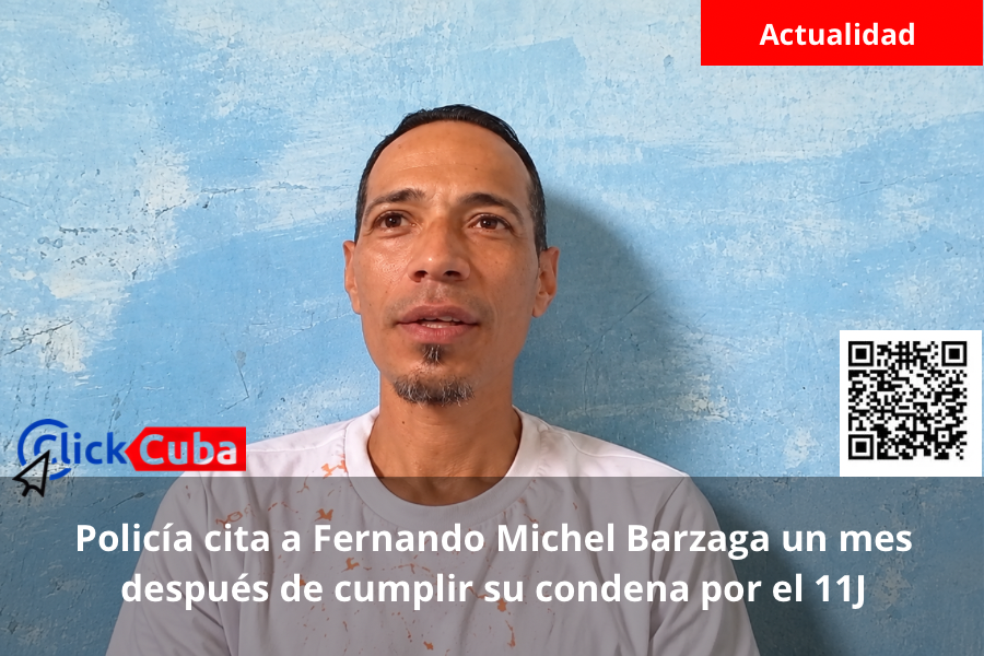 Policía cita a Fernando Michel Barzaga un mes después de cumplir su condena por el 11J
