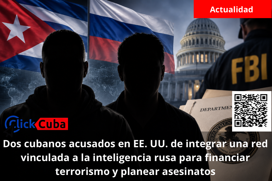 Dos cubanos acusados en EE. UU. de integrar una red vinculada a la inteligencia rusa para financiar terrorismo y planear asesinatos