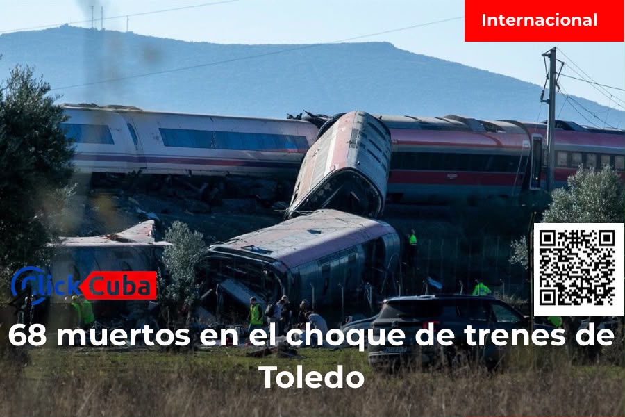 Al menos 68 muertos y 183 heridos atendidos tras el choque de trenes en Toledo