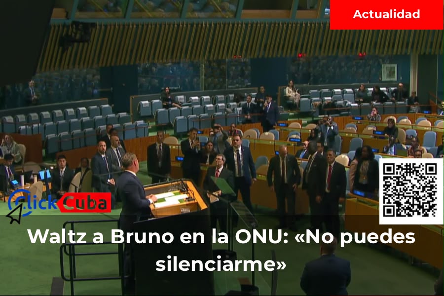 Bruno Rodríguez interrumpe a Mike Waltz en la ONU: «Esto no es tu dictadura comunista»