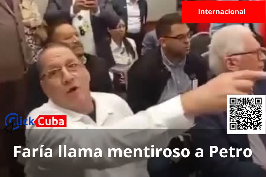 Faría llama mentiroso a Petro