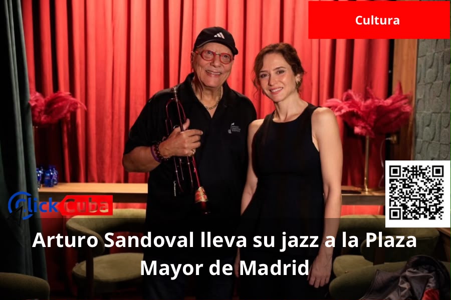 Arturo Sandoval lleva su jazz a la Plaza Mayor de Madrid