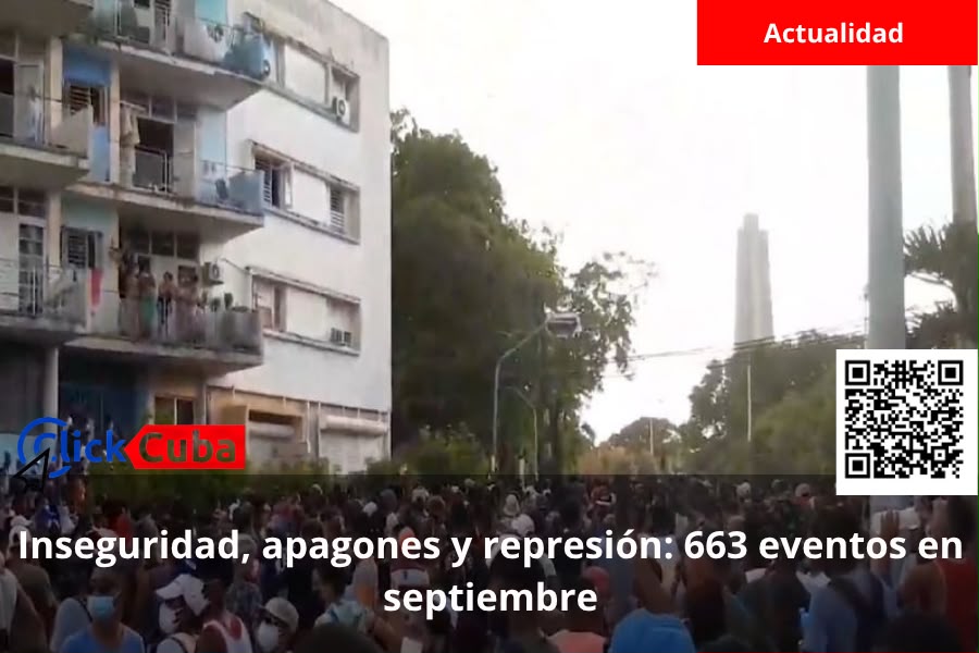 Inseguridad, apagones y represión: el OCC registra 663 eventos en su informe de septiembre