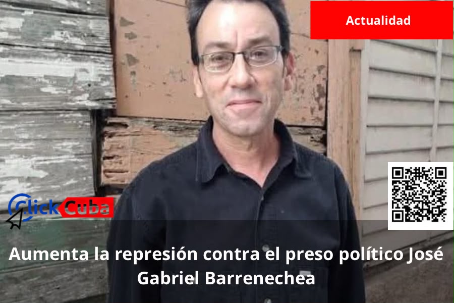 Aumenta la represión contra el preso político José Gabriel Barrenechea