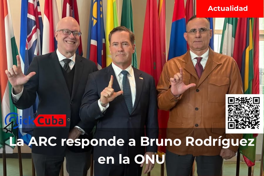 La Asamblea de la Resistencia Cubana refuta las ofensas de Bruno Rodríguez contra Orlando Gutiérrez-Boronat en la ONU