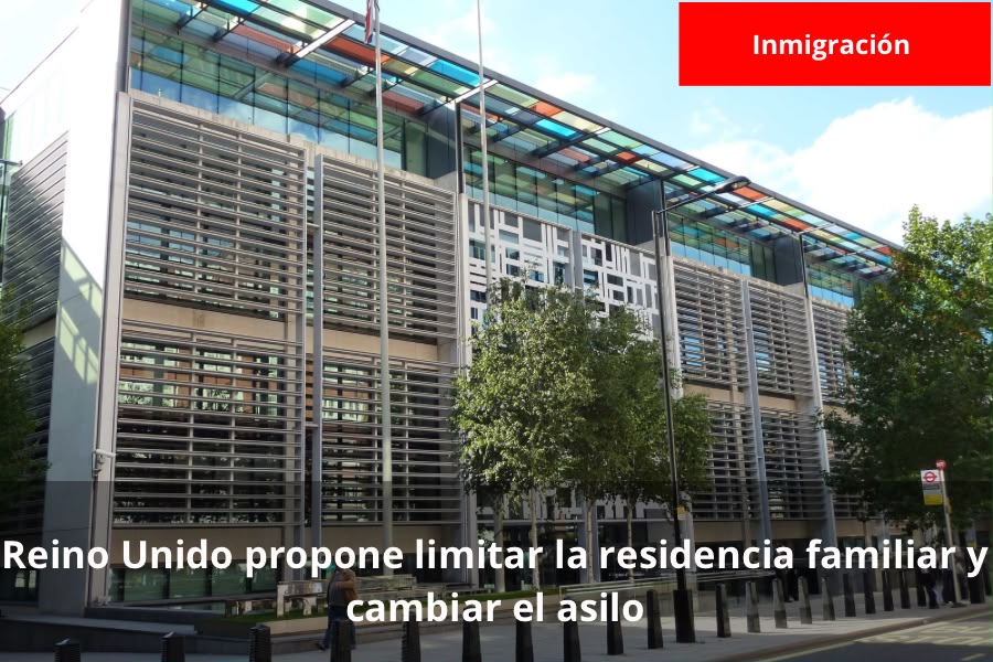 Reino Unido detalla una reforma que limitaría la residencia por vínculos familiares y cambiaría el asilo