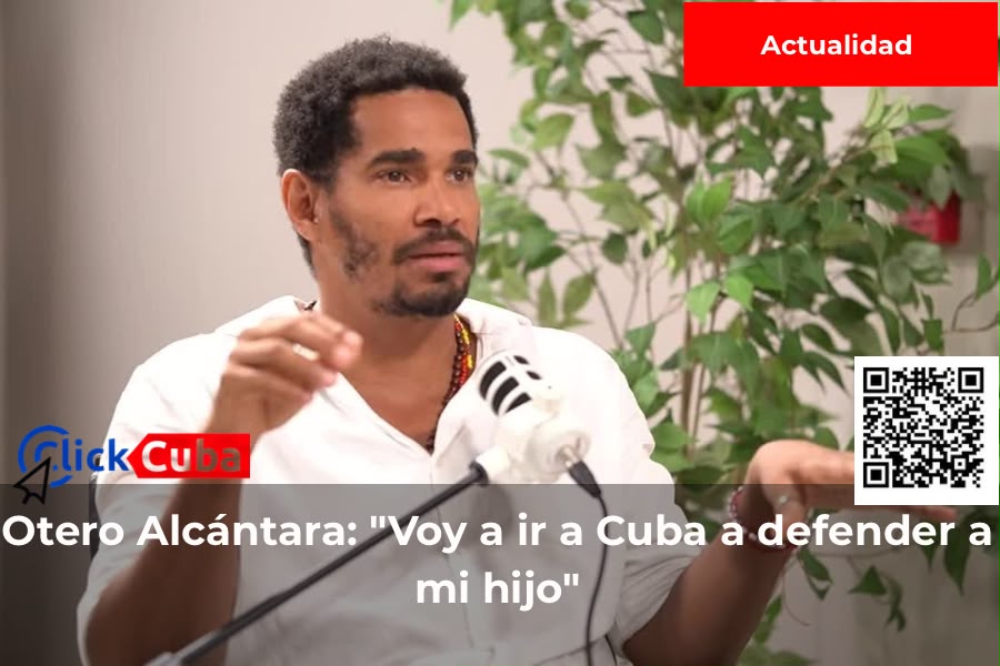 Luis Manuel Otero Alcántara durante la entrevista con El mundo de Darwin