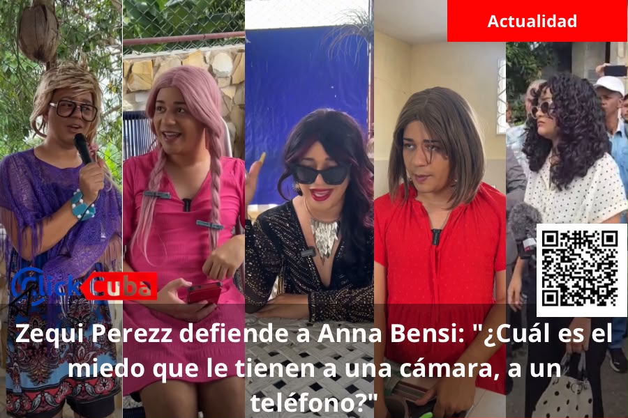 Zequi Perezz defiende a Anna Bensi: «¿Cuál es el miedo que le tienen a una cámara, a un teléfono?»