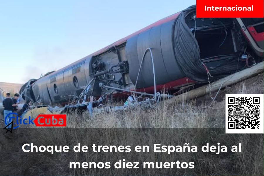 Al menos diez muertos tras el choque de dos trenes de alta velocidad en Toledo