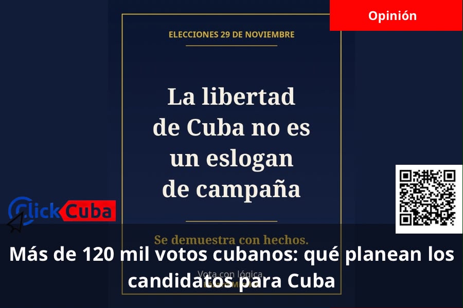Elecciones 29N: la libertad de Cuba no puede ser un eslogan de campaña