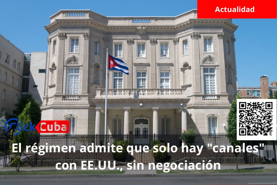 La representante del régimen en Washington admite que con EE.UU. solo hay «canales de comunicación» y ninguna negociación