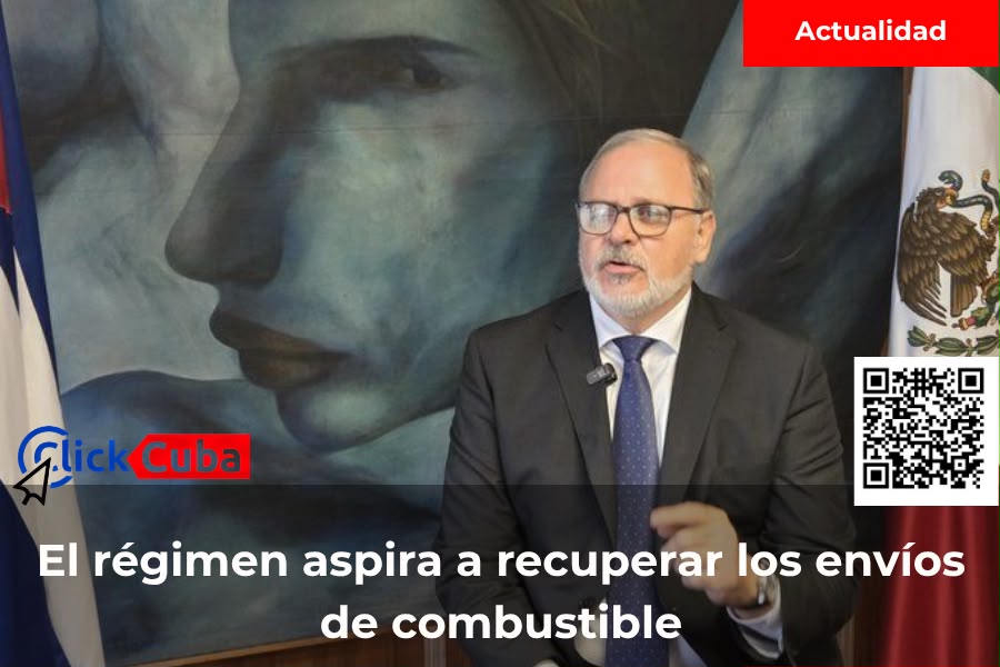 Eugenio Martínez. Portada: El régimen aspira a recuperar los envíos de combustible.