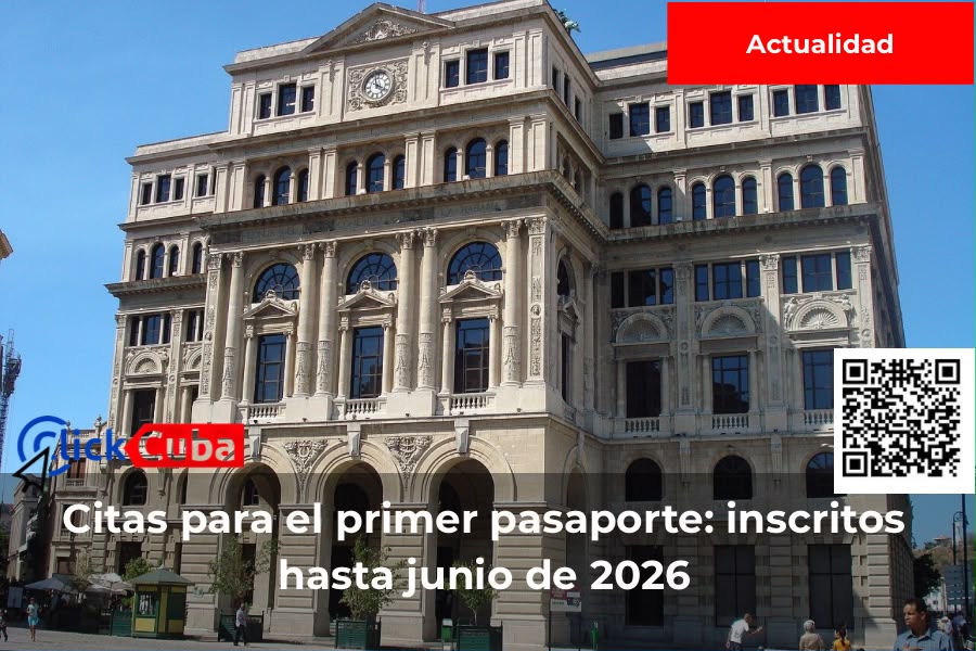 Cubanos inscritos hasta junio de 2026 ya pueden pedir cita para su primer pasaporte español