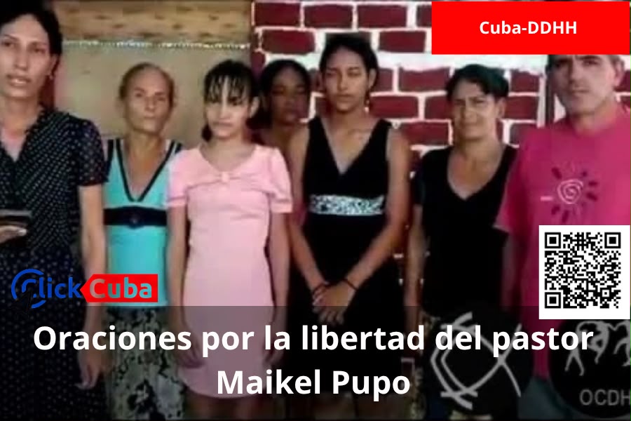 Anisley Ortiz pide oraciones por su esposo, el pastor Maikel Pupo, detenido en Camagüey