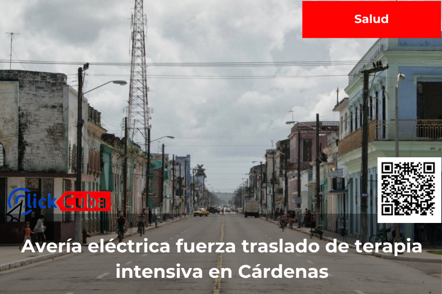 Una avería eléctrica obliga a trasladar a seis pacientes de terapia intensiva del hospital de Cárdenas