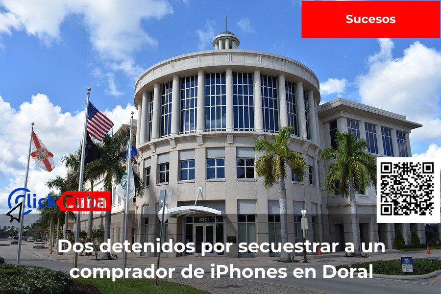 Arrestan a dos hombres por secuestrar y robar en Doral a un comprador que acudió a una cita de Facebook Marketplace