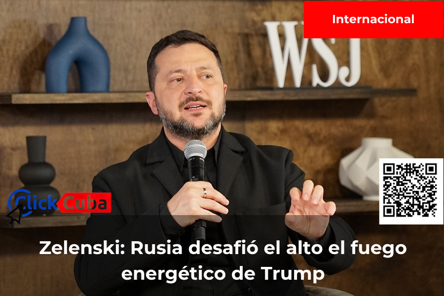 Zelenski acusa a Rusia de desafiar el ‘alto el fuego energético’ de Trump con 39 misiles balísticos y más de 120 drones