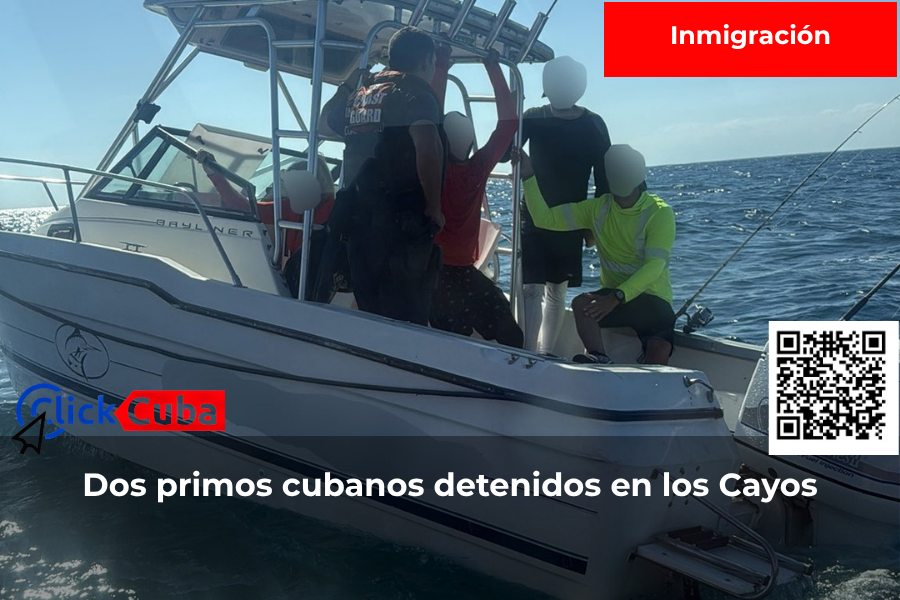 Detenidos dos primos cubanos en los Cayos de Florida: la familia asegura que su asilo seguía pendiente
