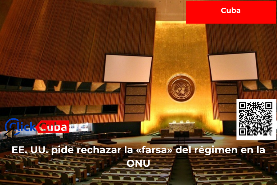 EE. UU. pide a la ONU rechazar la resolución anual del régimen: votar a favor es «recompensar a un régimen hostil»