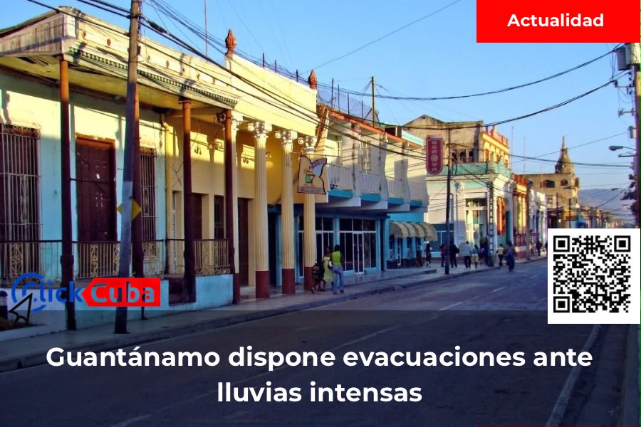 El Consejo de Defensa de Guantánamo dispone evacuaciones en zonas inundables ante la inminencia de lluvias intensas