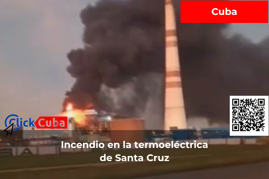 Incendio en la termoeléctrica de Santa Cruz del Norte agrava el déficit eléctrico