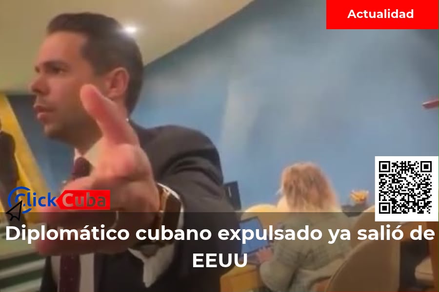 Ya salió de EEUU el diplomático cubano expulsado tras el altercado en la ONU