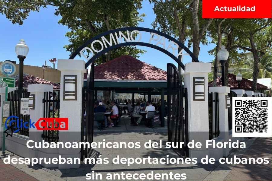 El 76% de los cubanoamericanos del sur de Florida desaprueba el aumento de las deportaciones de cubanos sin antecedentes penales